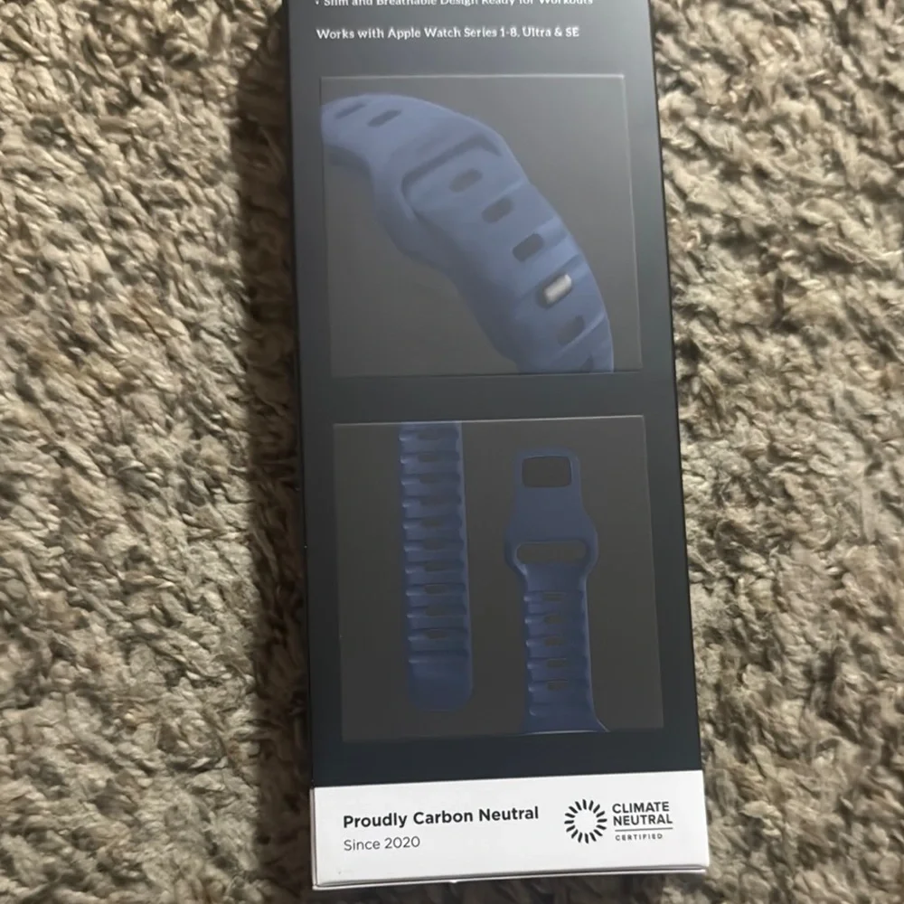 Nomad limited editions Atlantic Blue Sports Band for Apple Watch